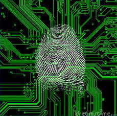 Cybersecurity fingerprint over circuit board